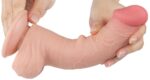 gode avec bourses sliding skin 15 x 45cm 4
