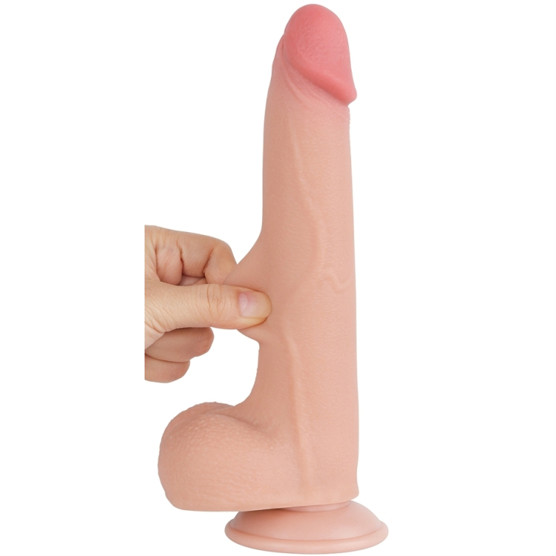 gode avec bourses sliding skin 17 x 4cm 3