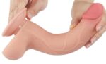 gode avec bourses sliding skin 17 x 4cm 4