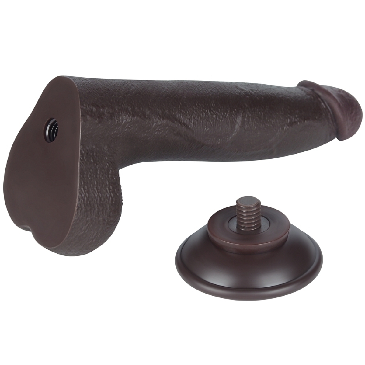 gode avec bourses sliding skin 17 x 4cm noir 8