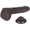 gode avec bourses sliding skin 18 x 47cm noir 11
