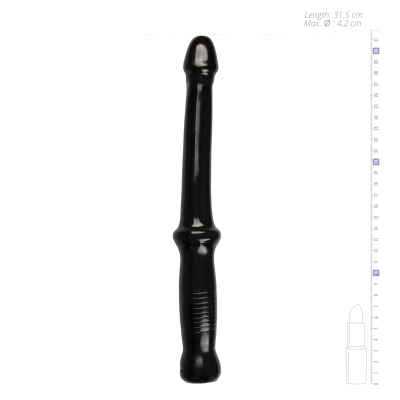 gode avec poignee push anal 18 x 3cm 4