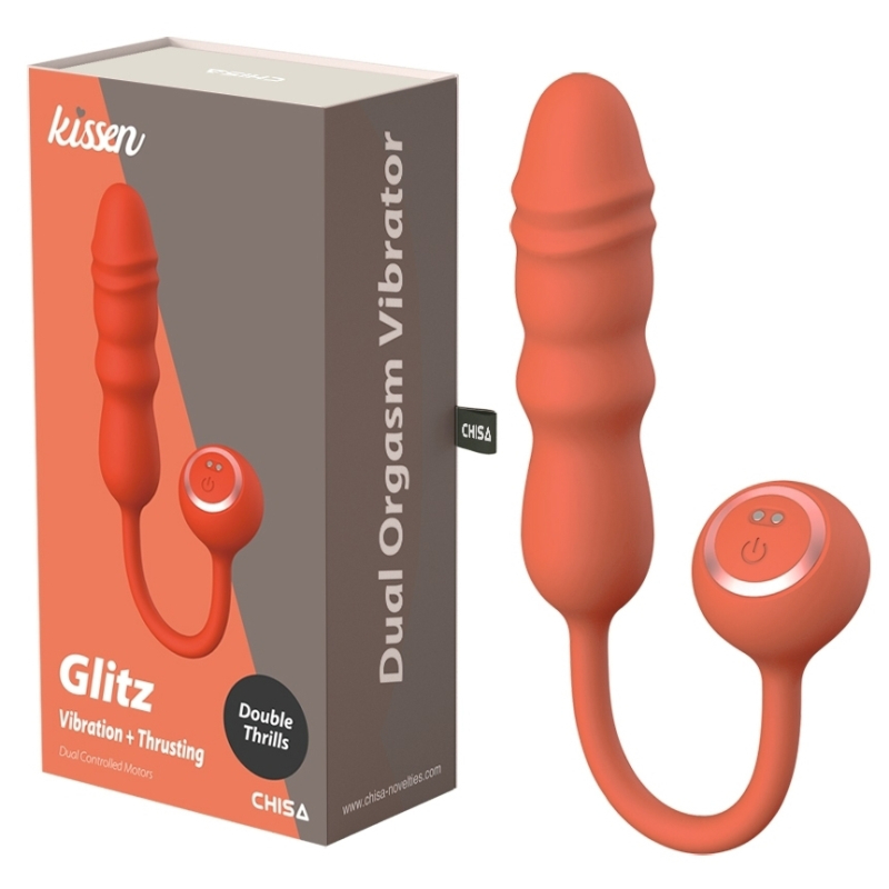 gode avec poussee glitz 13 x 37cm 1