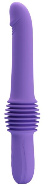 gode avec poussee pazuzu 15 x 35 cm violet 2