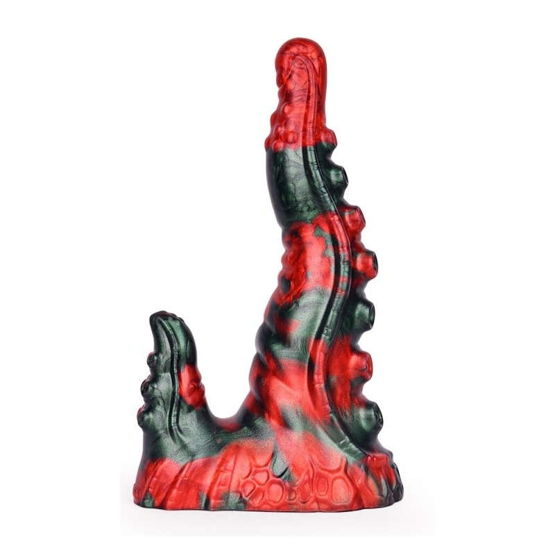 gode bukolix 16 x 5cm noir et rouge