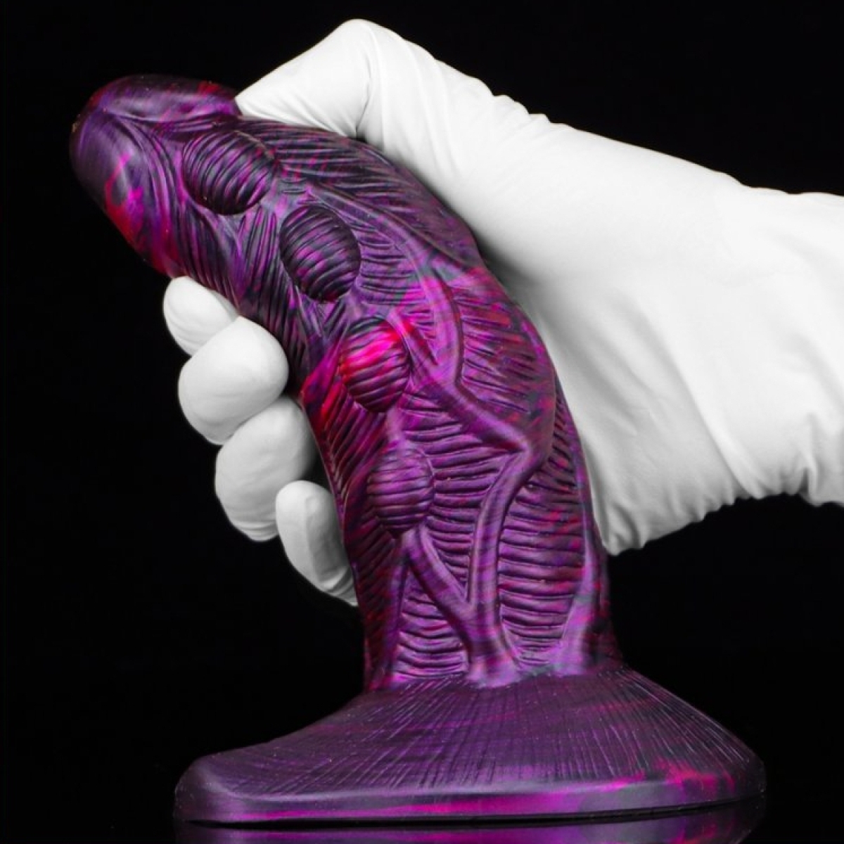 gode bulstrix 15 x 55cm violet noir 2