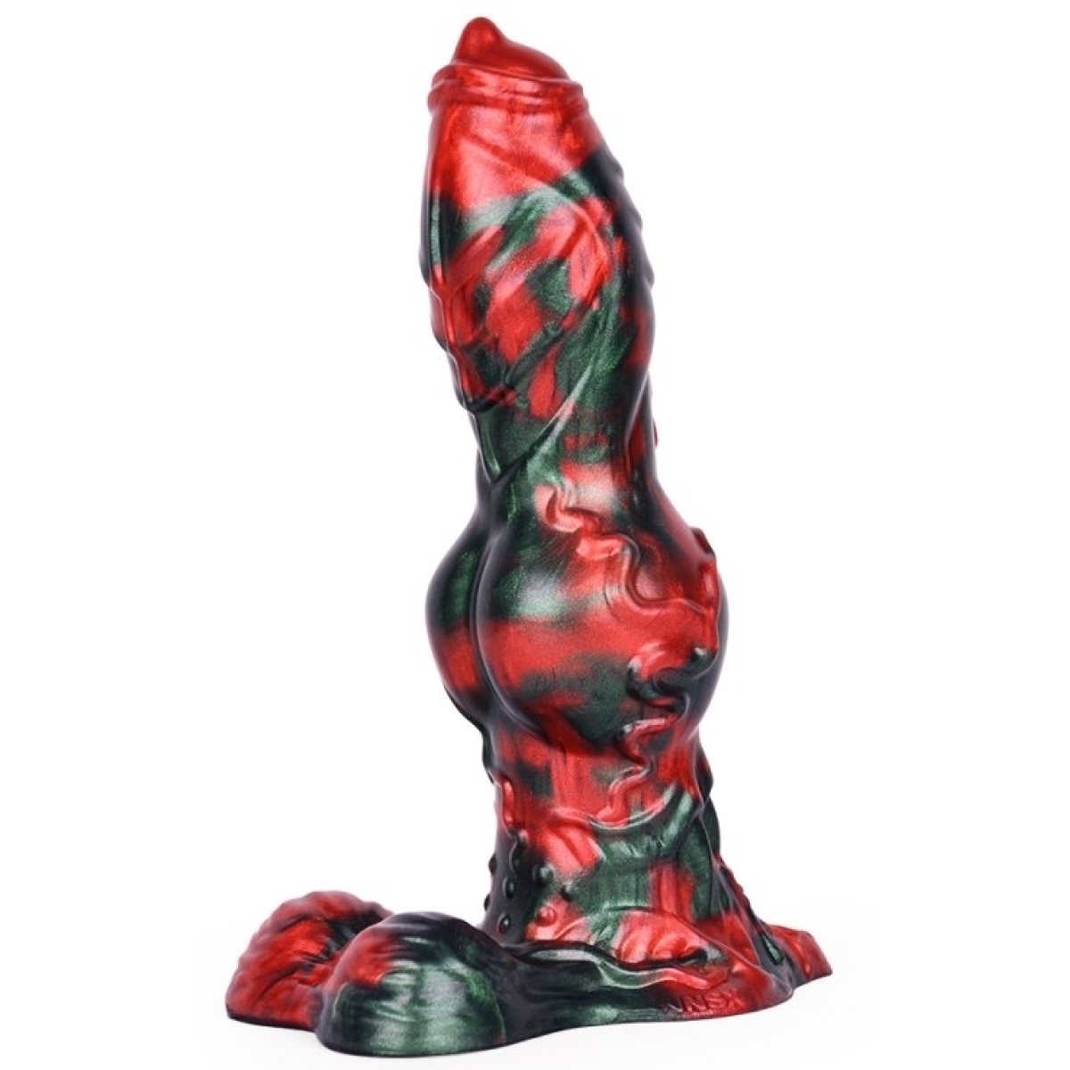 gode caliorix 205 x 7cm noir et rouge 1