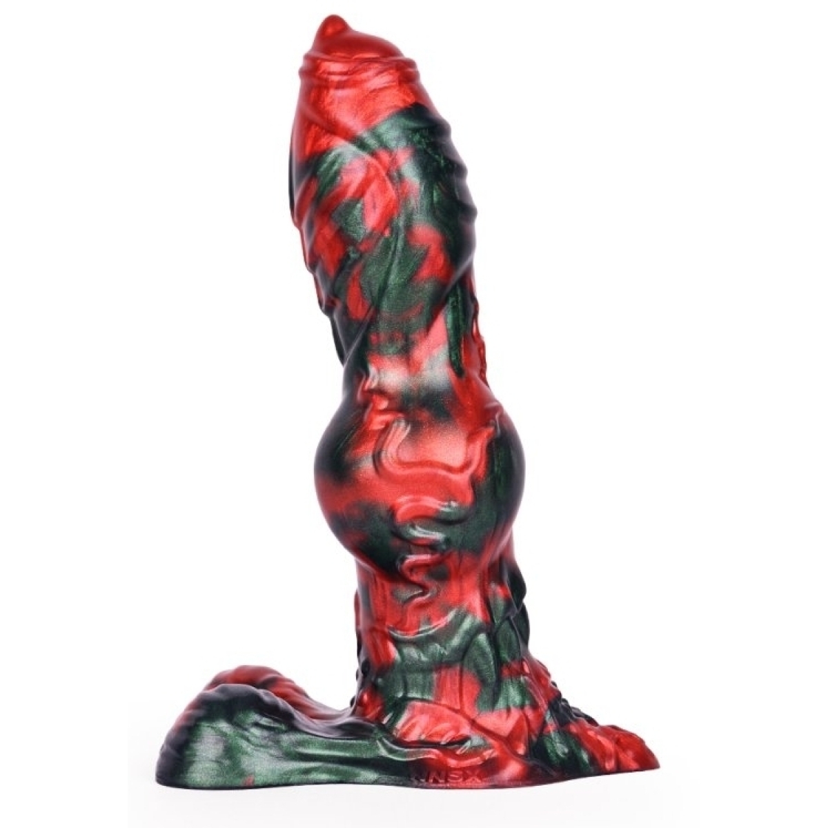 gode caliorix 205 x 7cm noir et rouge