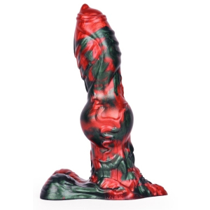 gode caliorix 205 x 7cm noir et rouge