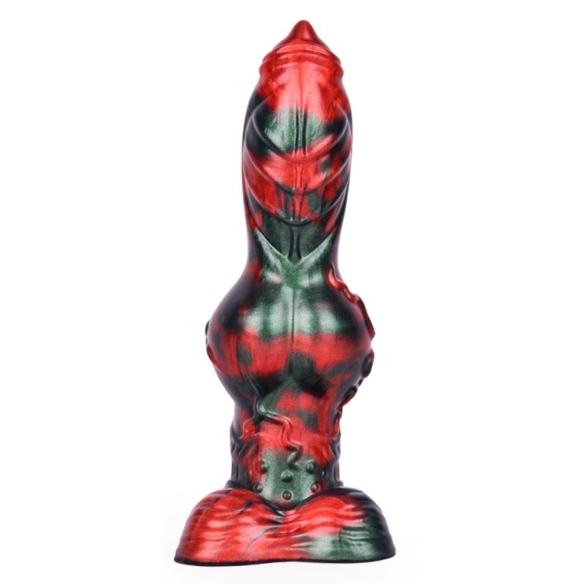 gode caliorix 205 x 7cm noir et rouge 4