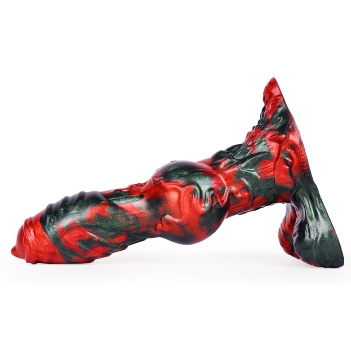 gode caliorix 205 x 7cm noir et rouge 5