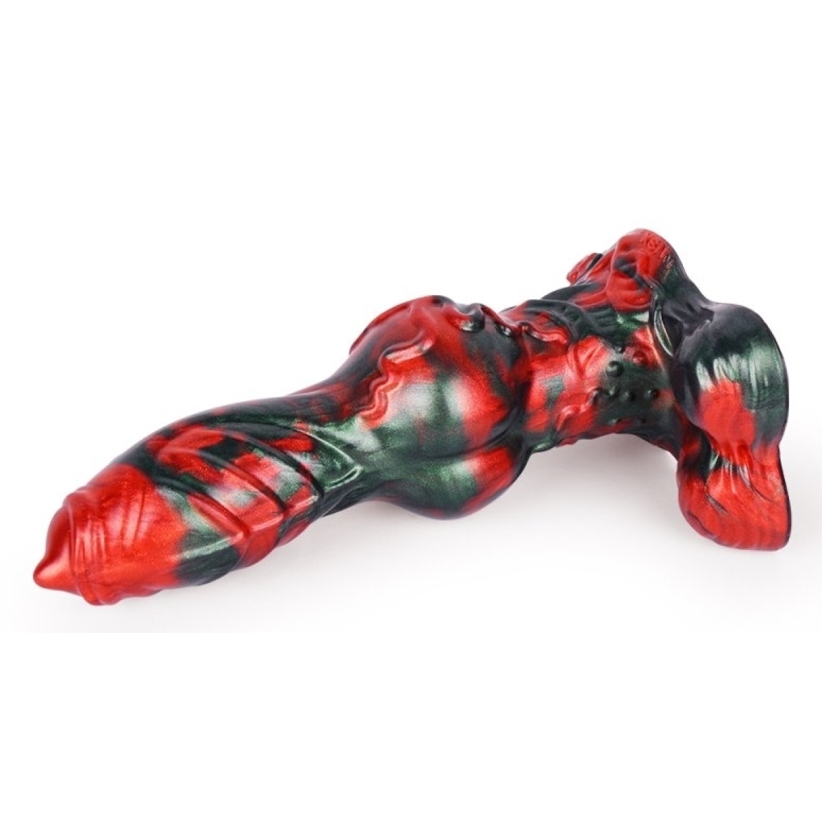 gode caliorix 205 x 7cm noir et rouge 6