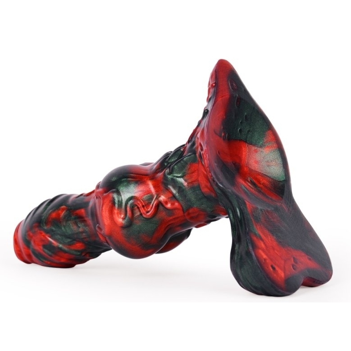 gode caliorix 205 x 7cm noir et rouge 7