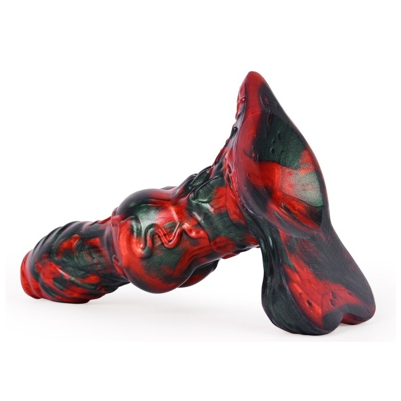 gode caliorix 205 x 7cm noir et rouge 7