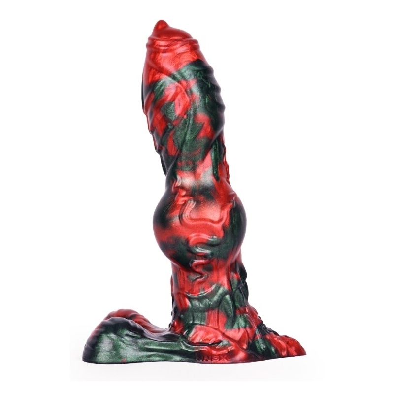 gode caliorix 205 x 7cm noir et rouge