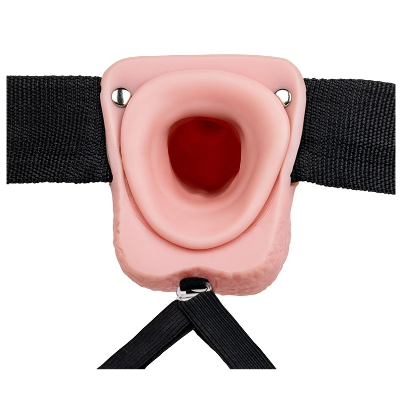 gode ceinture creux hollow strap on realrock 18 x 45cm 3