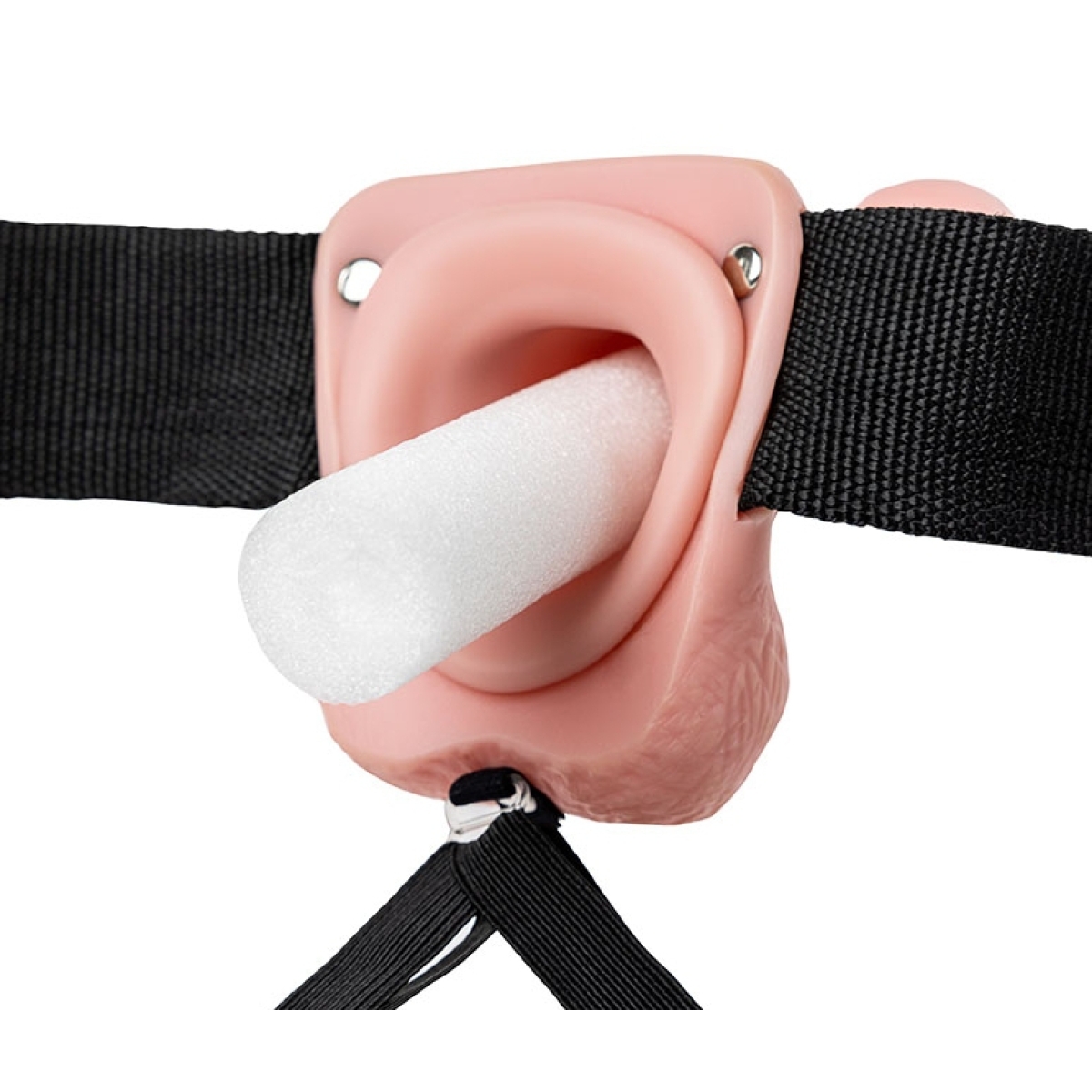 gode ceinture creux hollow strap on realrock 18 x 45cm 4