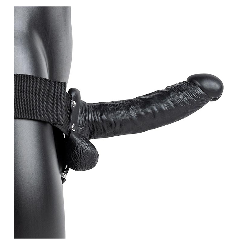 gode-ceinture-creux-hollow-strap-on-realrock-18-x-45cm-noir gode ceinture creux hollow strap on realrock 18 x 45cm noir