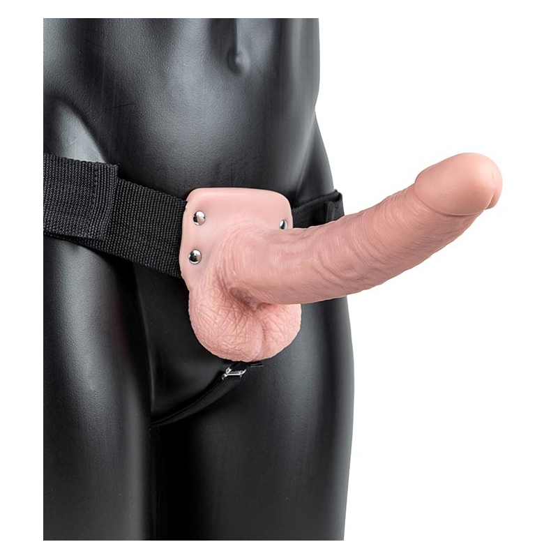gode ceinture creux hollow strap on realrock 23 x 45cm 2