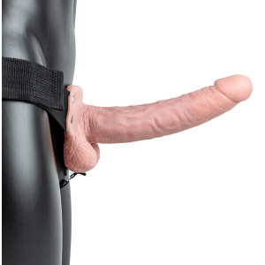 gode ceinture creux hollow strap on realrock 23 x 45cm
