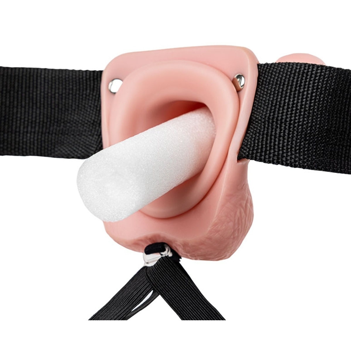 gode ceinture creux hollow strap on realrock 23 x 45cm 4