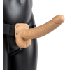 gode ceinture creux hollow strap on realrock 23 x 45cm latino 2