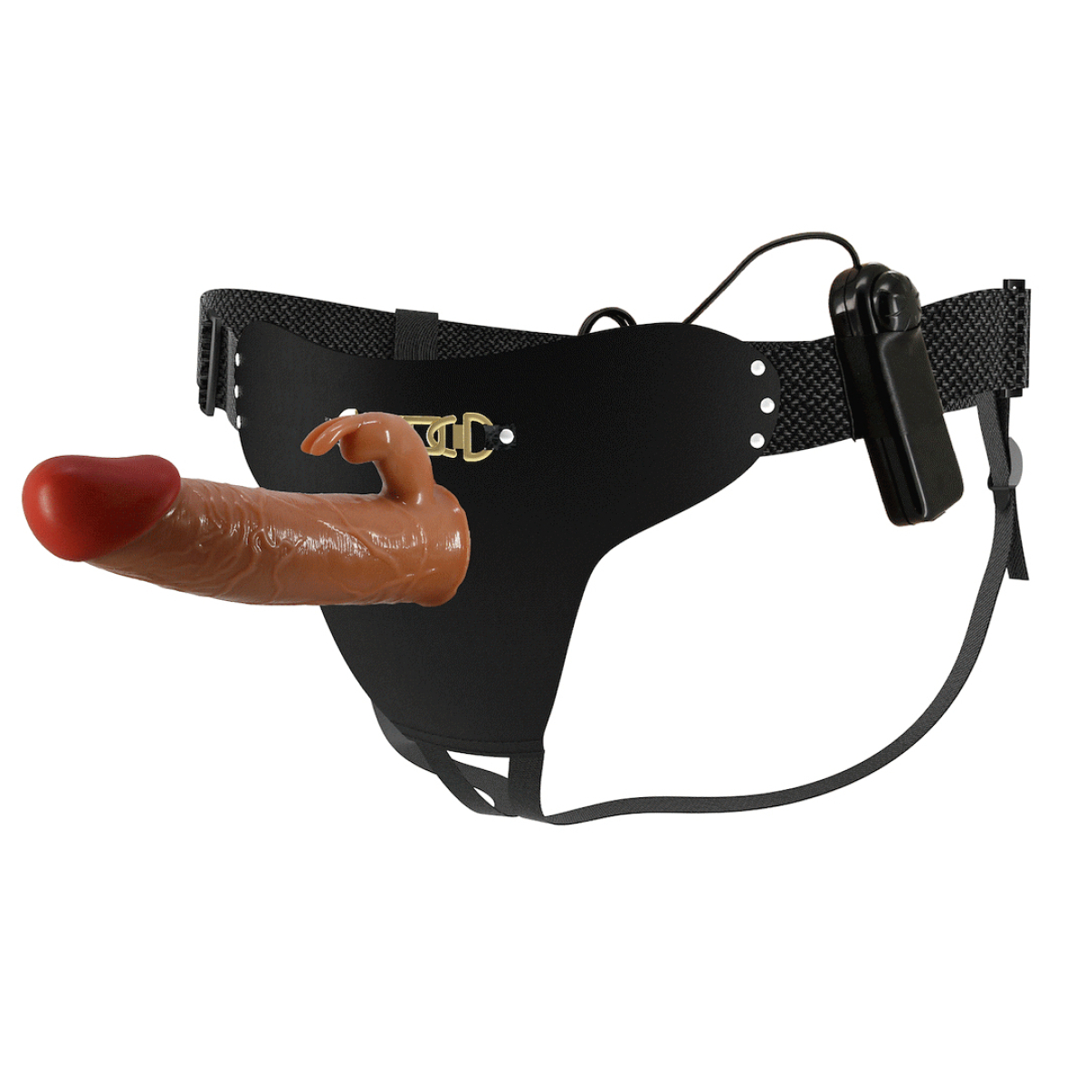 gode ceinture creux vibrant marion 15 x 44cm marron 5