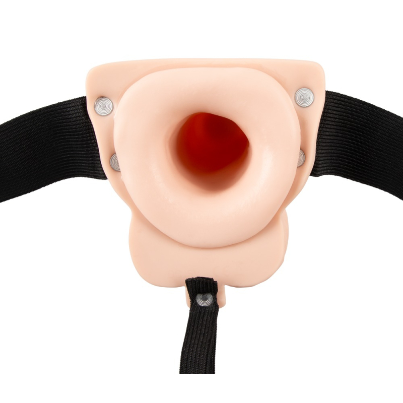 gode ceinture creux vibrant twinkie 14 x 45cm 7