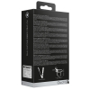 gode ceinture double dual ribbed 15 x 33cm noir 3