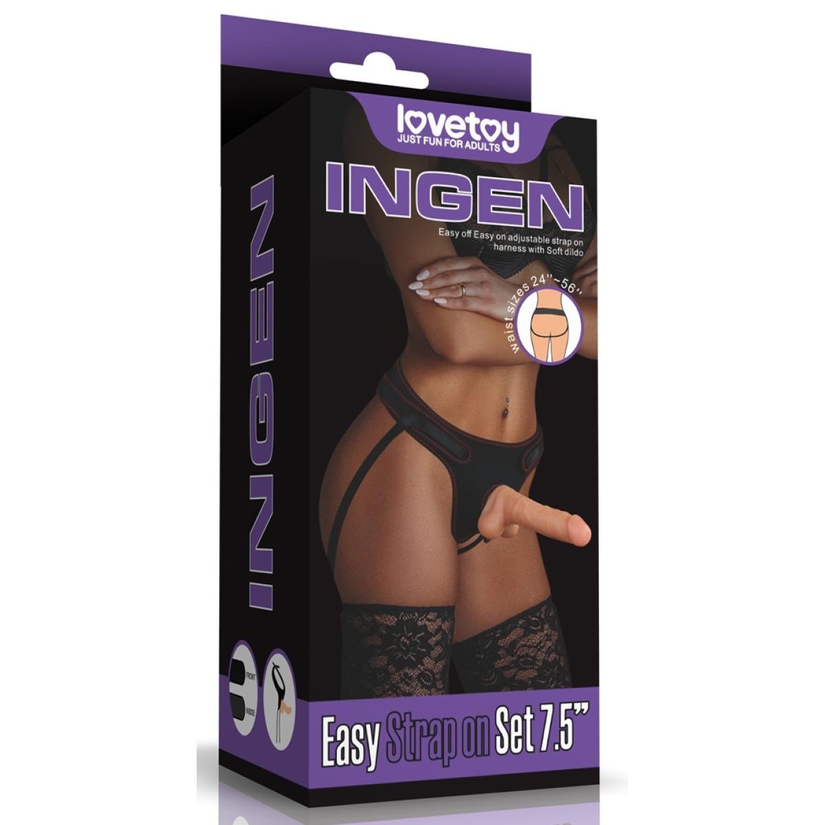 gode ceinture easy strapon 15 x 4 cm 2