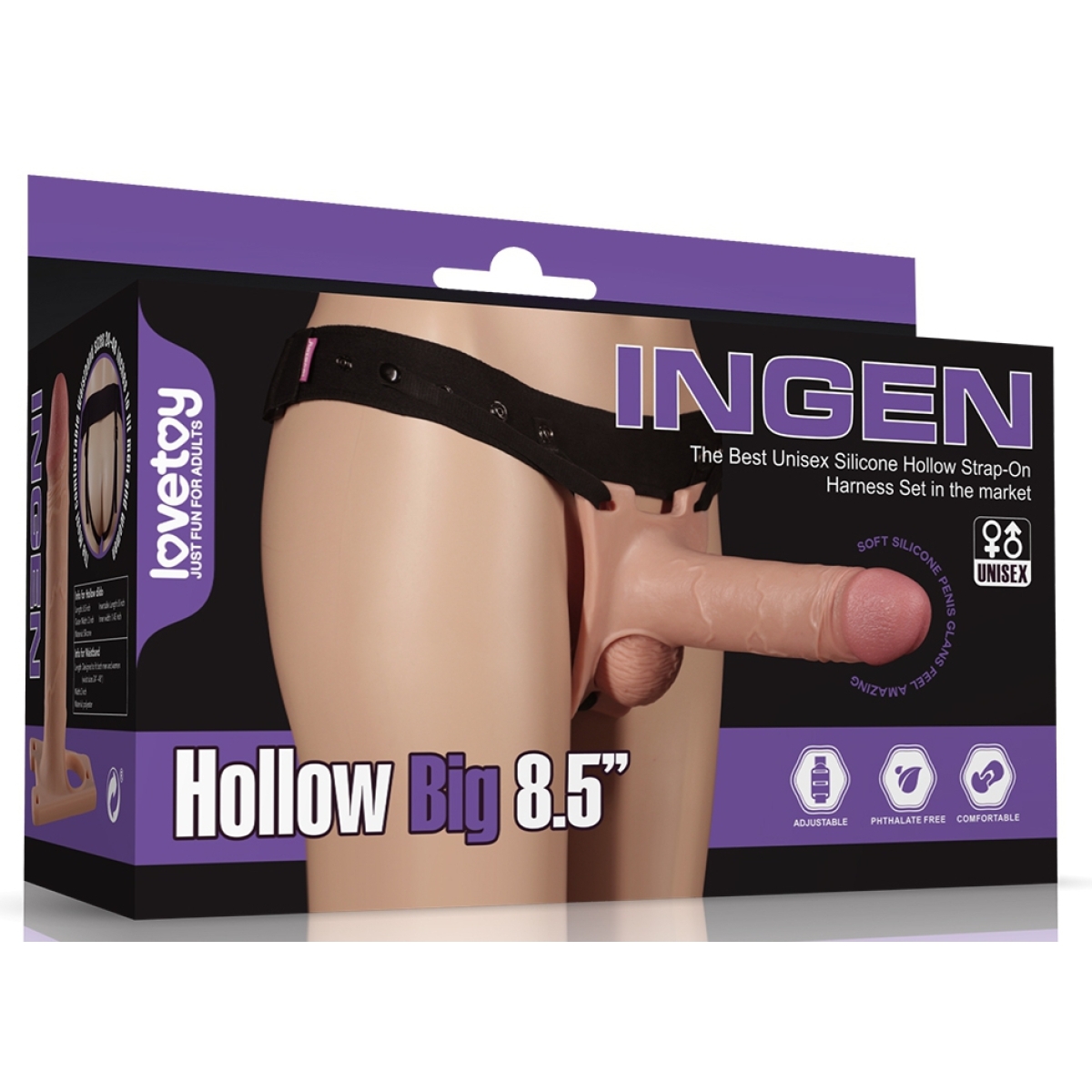 gode ceinture hollow big 203 x 5cm 1