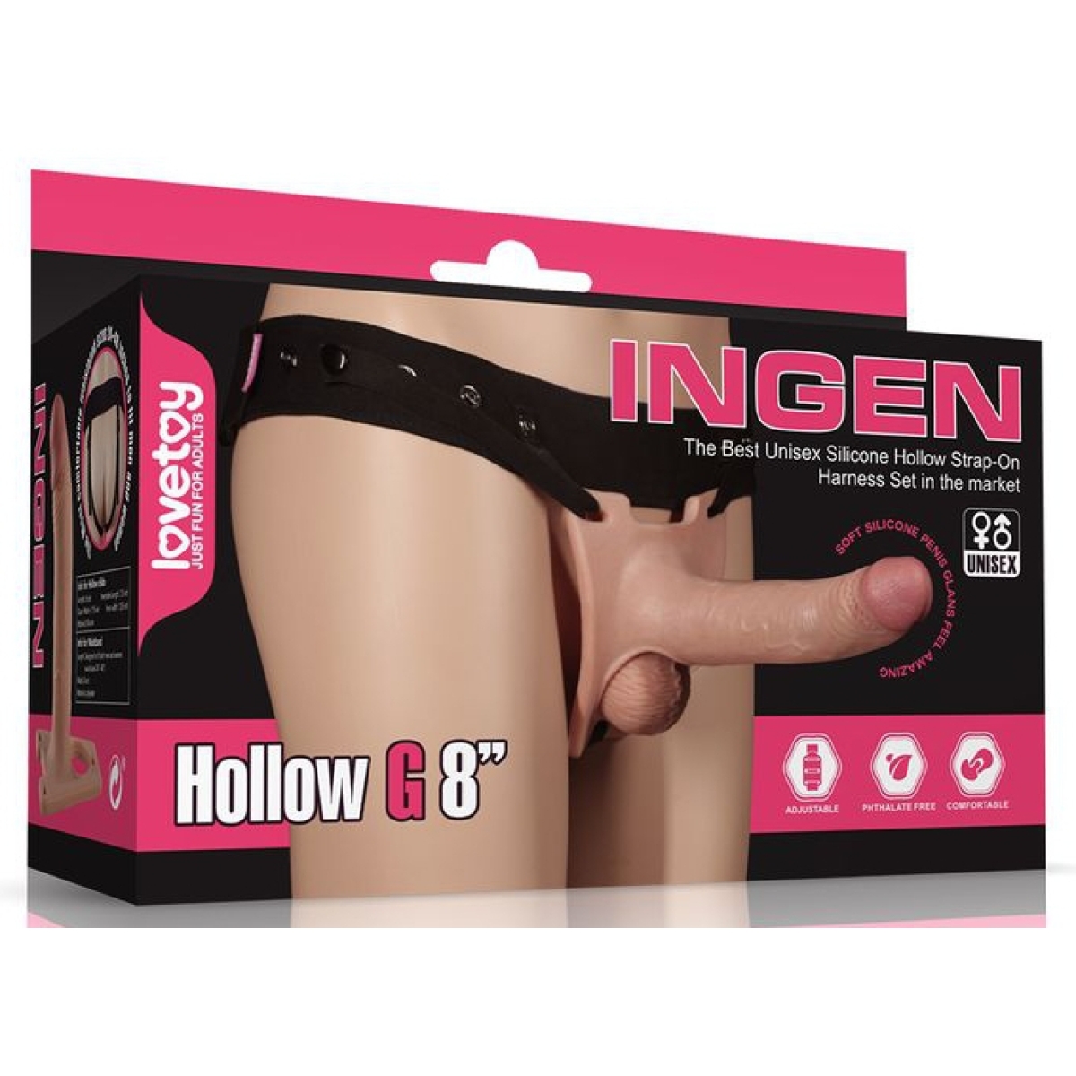gode ceinture hollow g 193 x 45cm 1