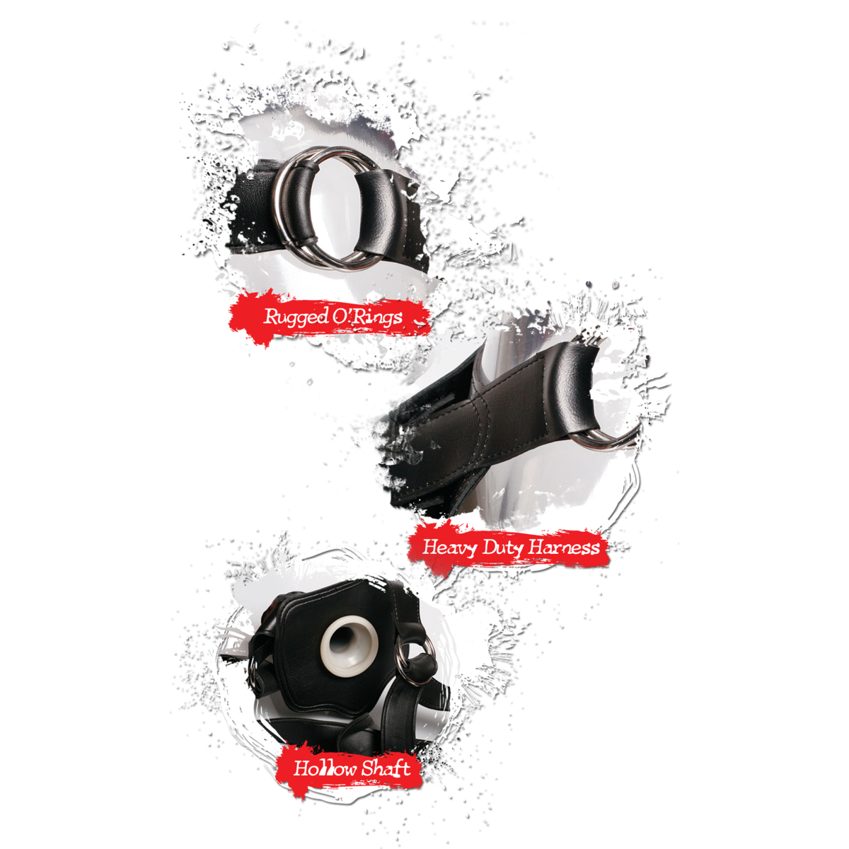 gode ceinture hollow strap on 24 x 6cm 2