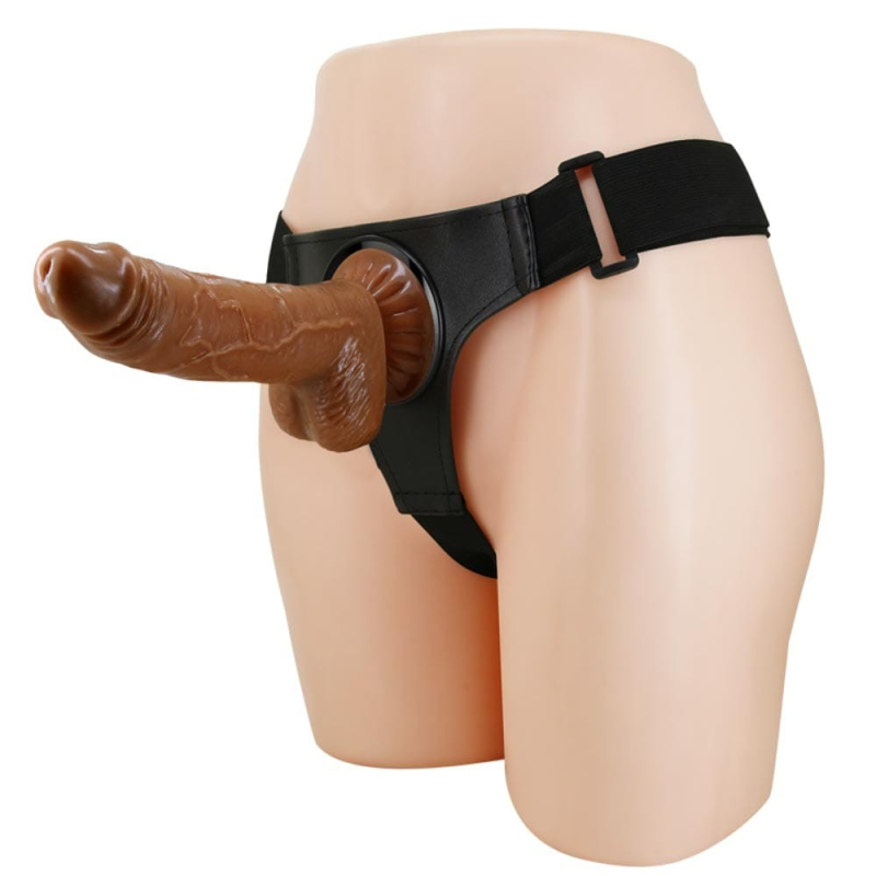 gode-ceinture-micheal-15-x-43cm-marron gode ceinture micheal 15 x 43cm marron