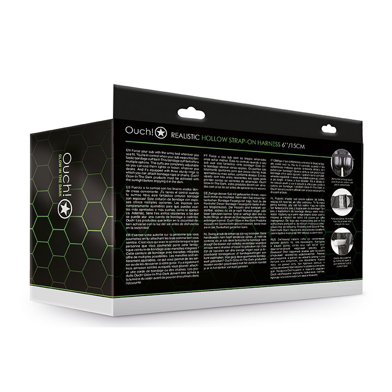 gode ceinture phosphorescent glow 15 x 42cm 4