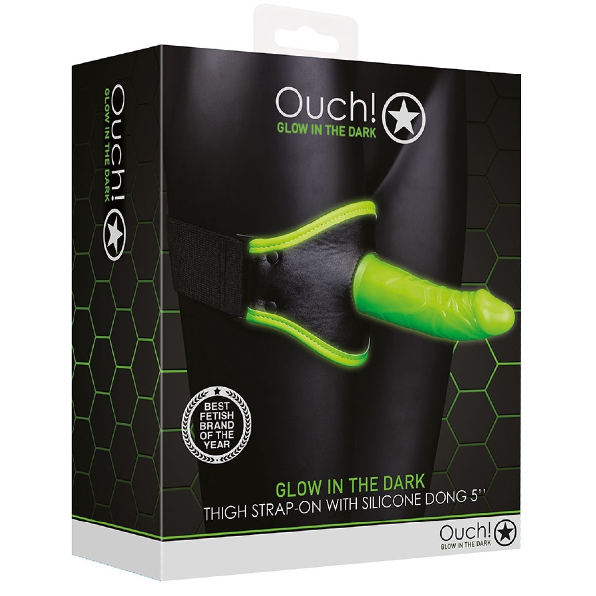 gode ceinture phosphorescent pour cuisse glow 13 x 38cm 1