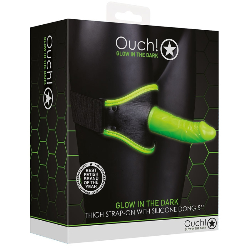 gode ceinture phosphorescent pour cuisse glow 13 x 38cm 1