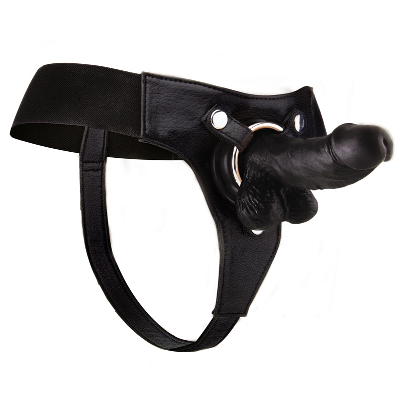 gode ceinture realistic strap on 11 x 35cm 2