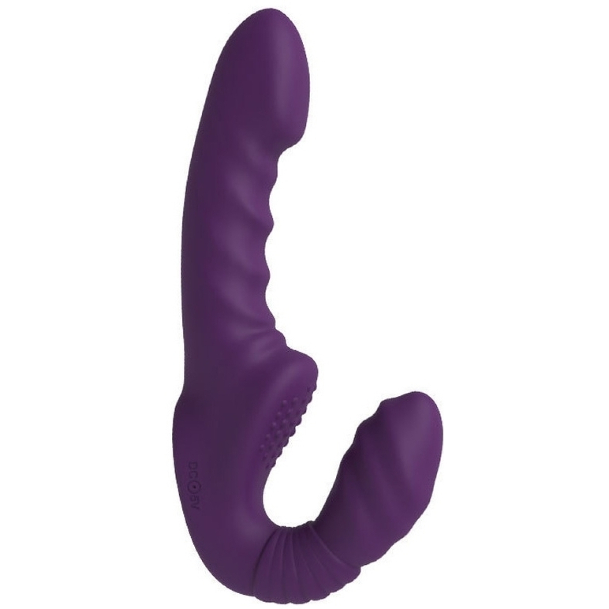 gode ceinture sans harnais vibrant beautypurp 13 x 38cm 1