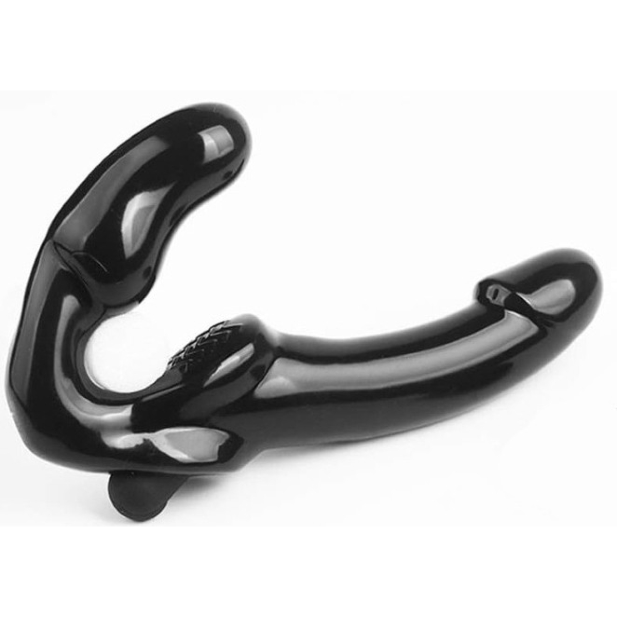 gode ceinture sans harnais vibrant glowblack 12 x 35cm 3