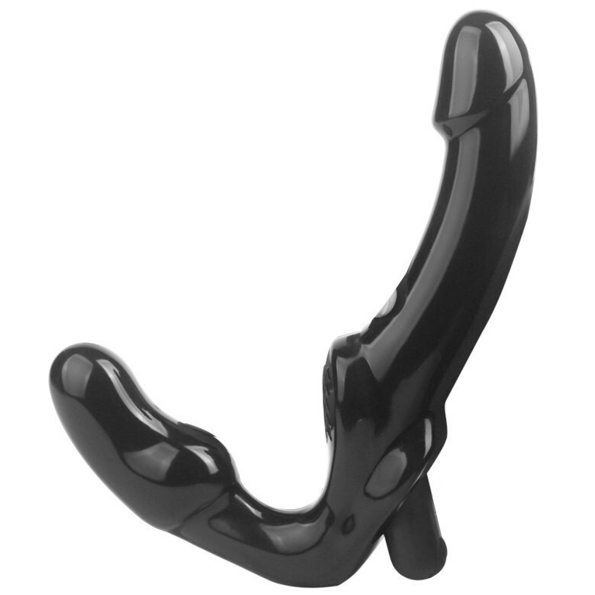 gode ceinture sans harnais vibrant glowblack 12 x 35cm 4