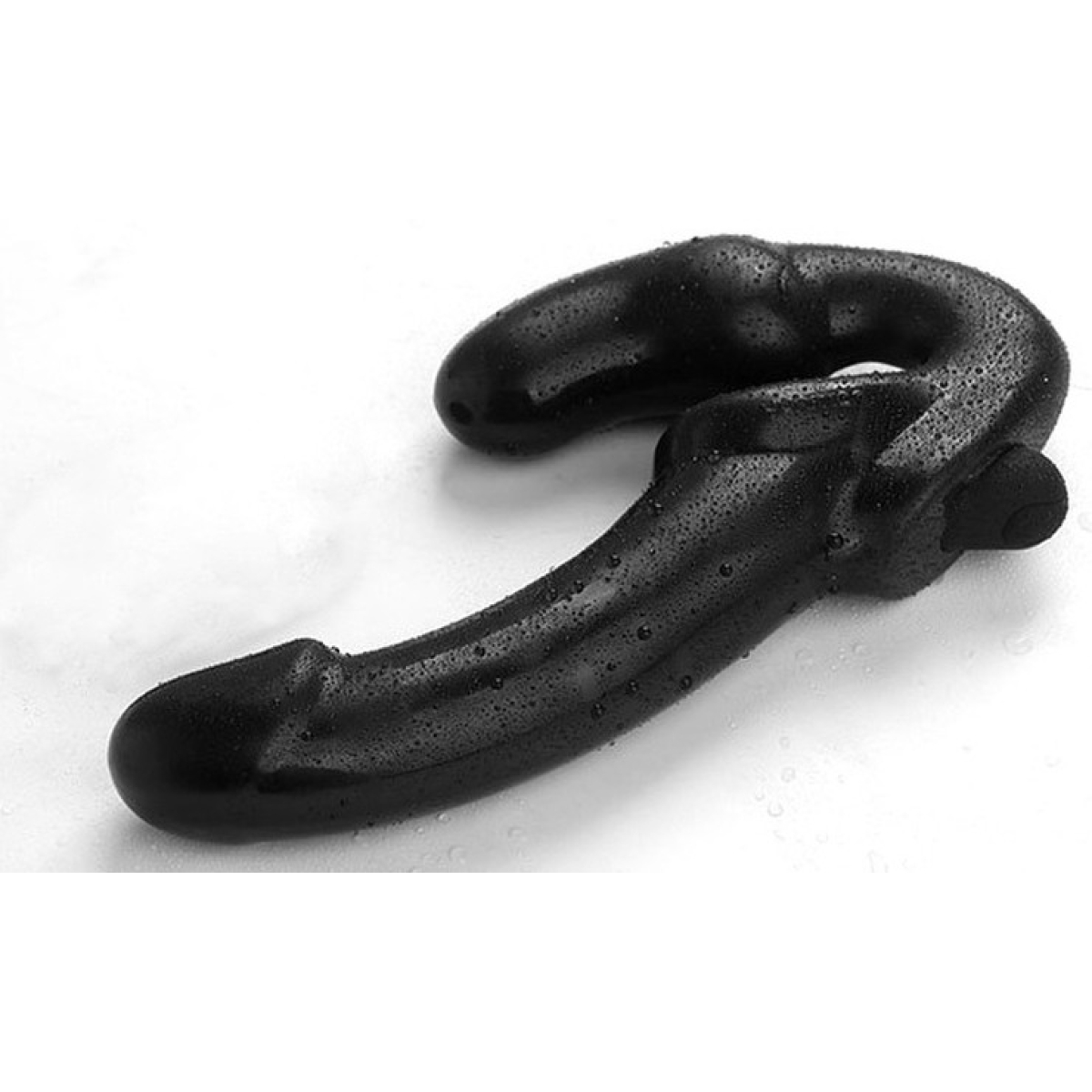 gode ceinture sans harnais vibrant glowblack 12 x 35cm 5