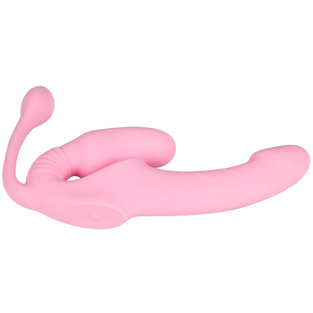gode ceinture sans harnais vibrant tripleasure 12 x 35cm 3