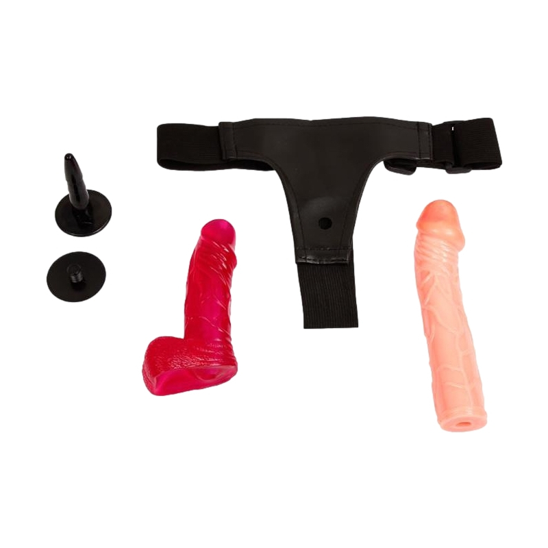 gode ceinture strap on 2 dildos 2