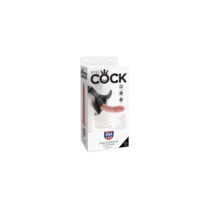 gode ceinture strap on king cock 203cm 1