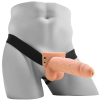 gode ceinture strap on squirting 17 x 5 cm 2
