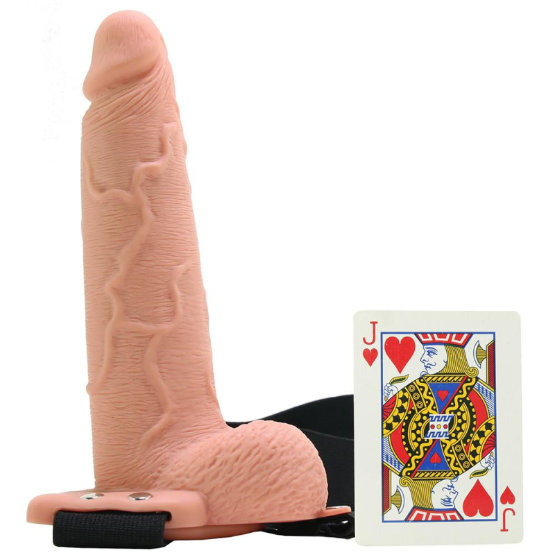 gode ceinture strap on squirting 17 x 5 cm 7