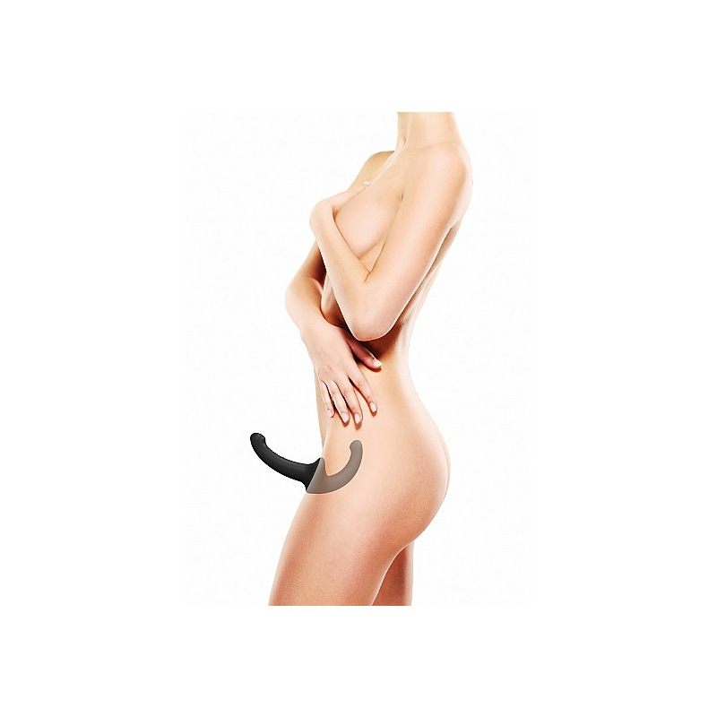 gode ceinture strapless strap on noir 4