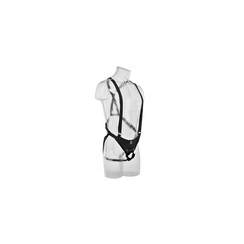 gode ceinture suspension hollow strap flesh 22 x 65 cm 4