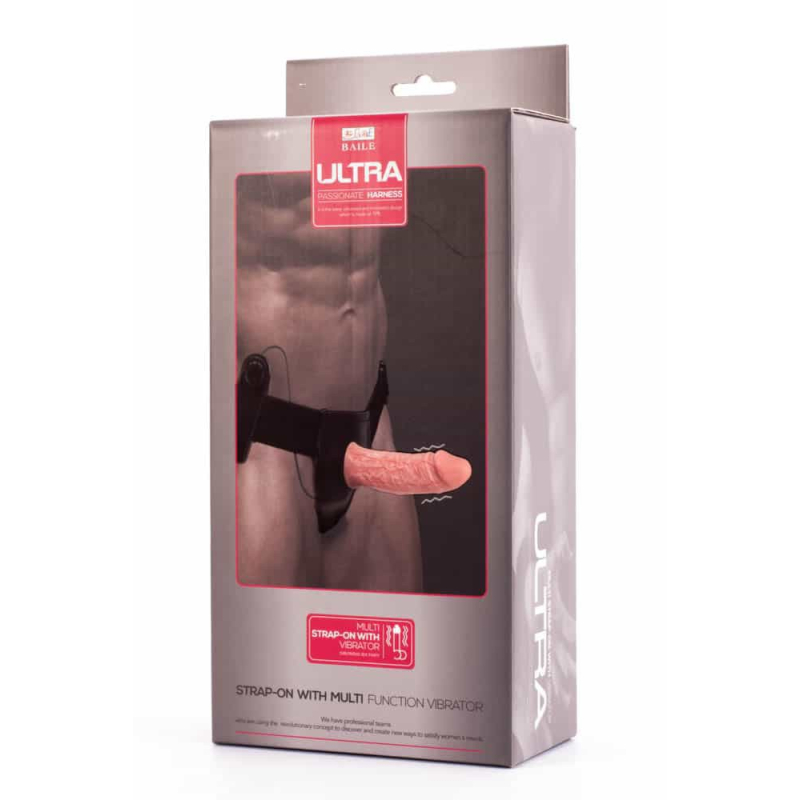 gode ceinture vibrant 15 x 37 cm 2